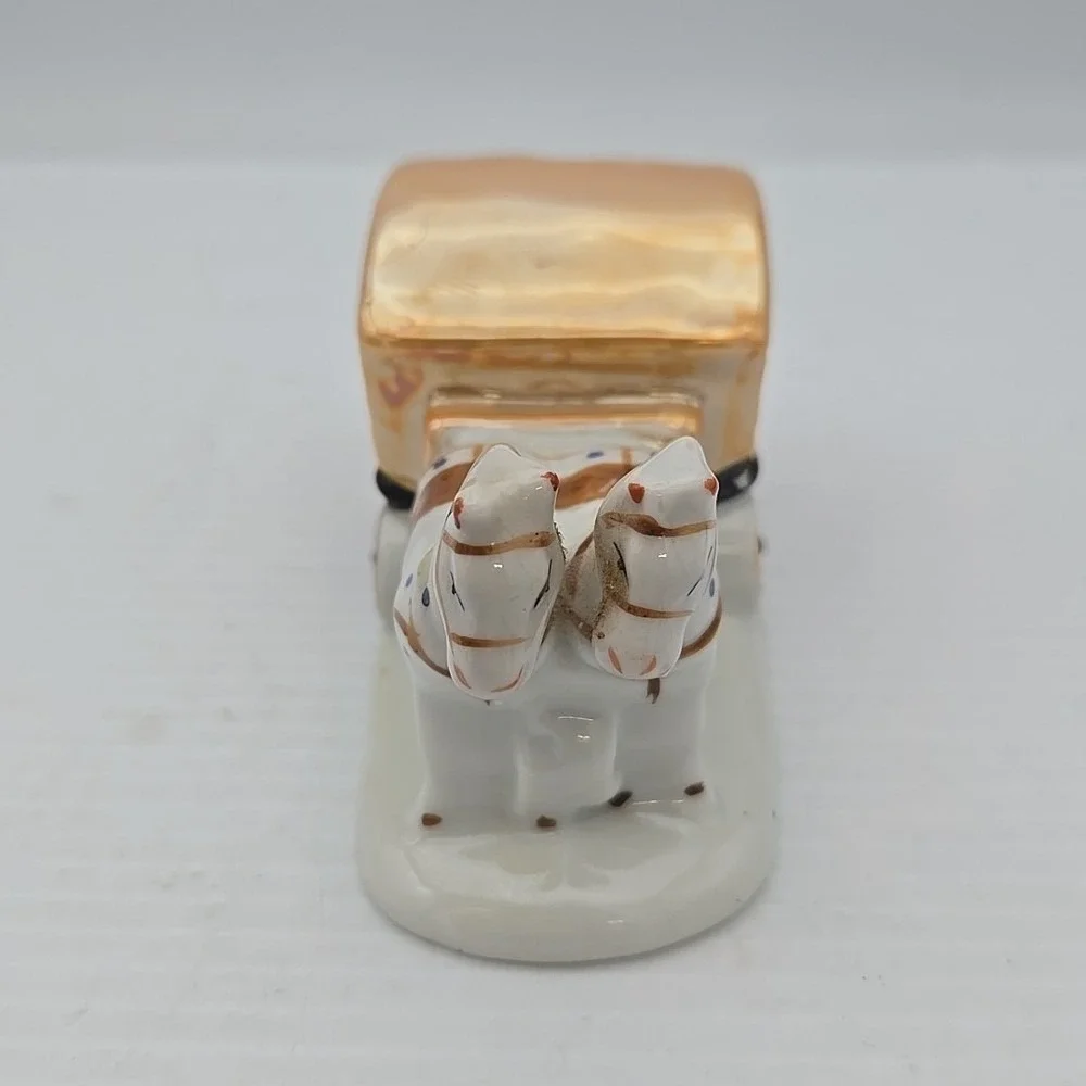 Vintage Japanese Horse‎ And Carriage Ashtray